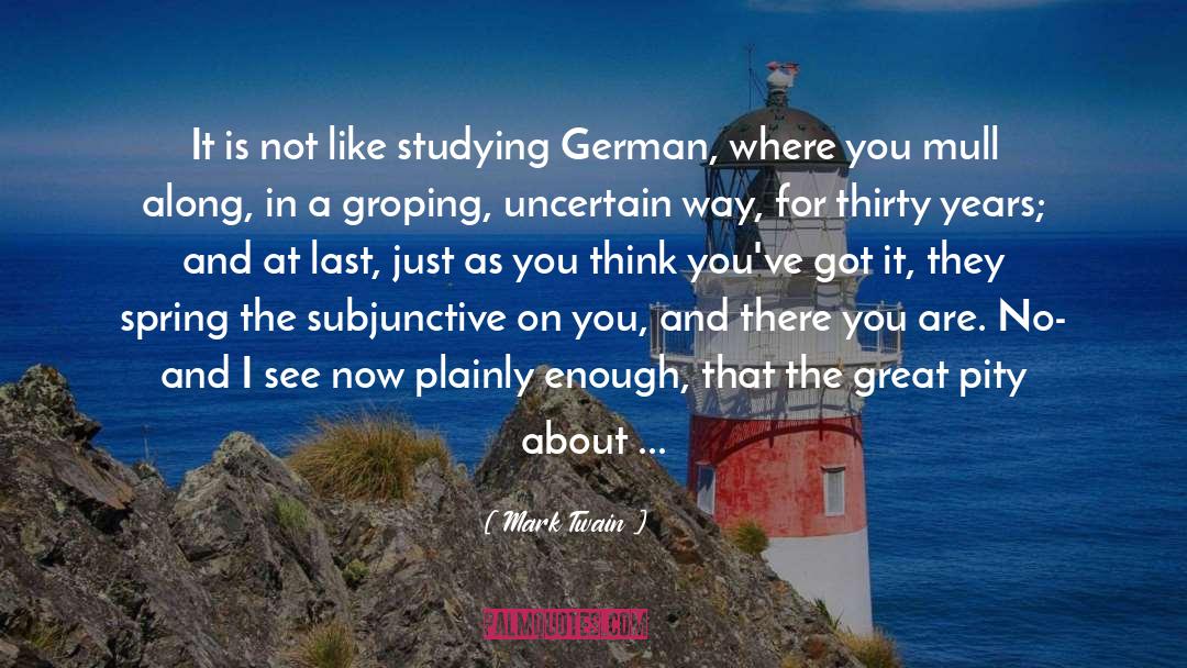 German Language quotes by Mark Twain