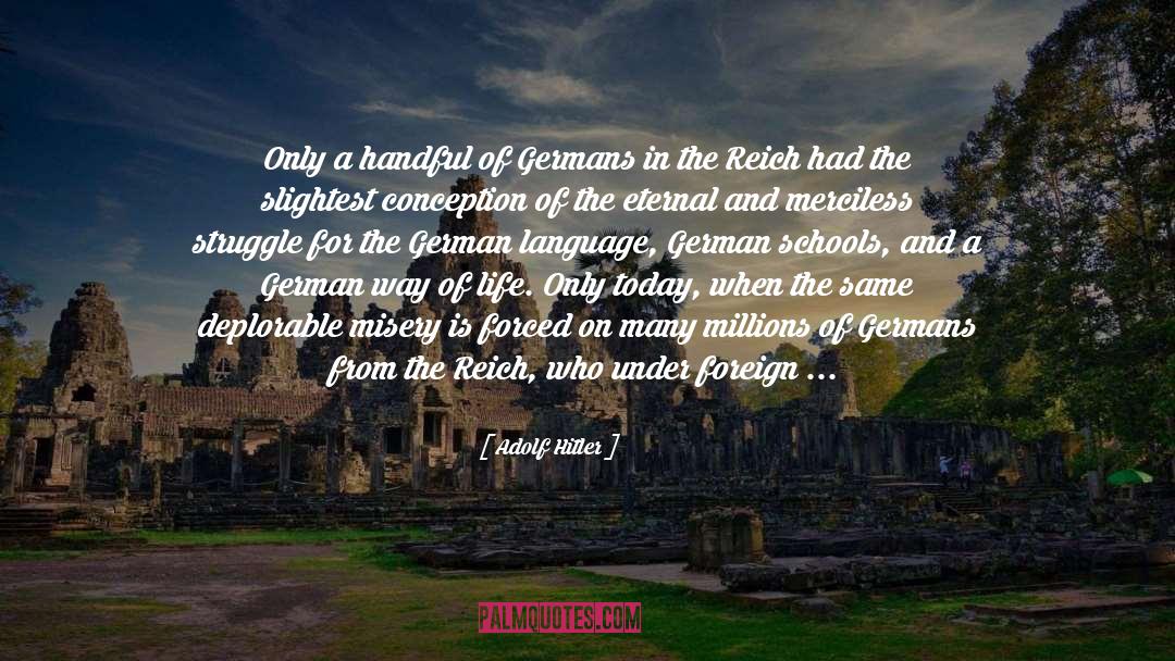 German Language quotes by Adolf Hitler