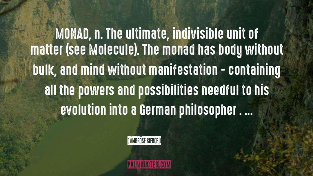 German Philosopher quotes by Ambrose Bierce
