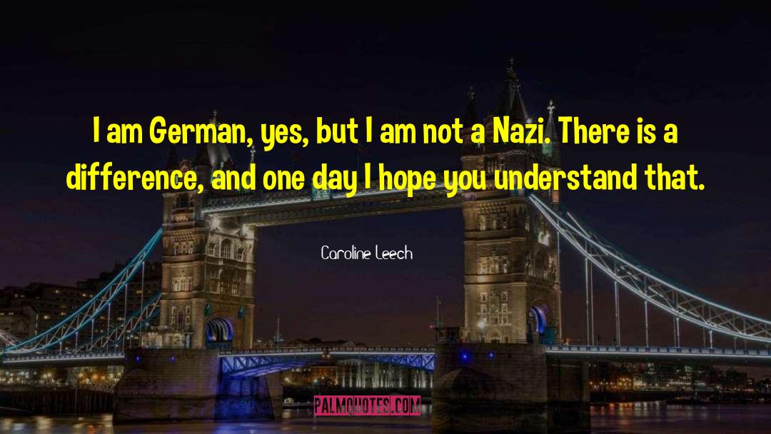 German Philosophy quotes by Caroline Leech