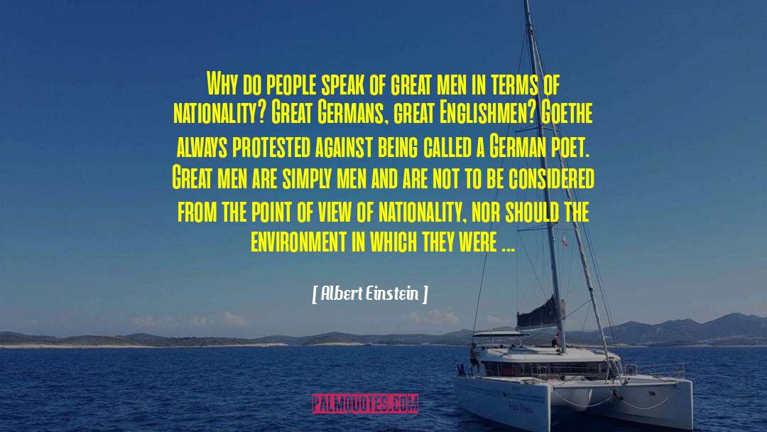 German Poet quotes by Albert Einstein