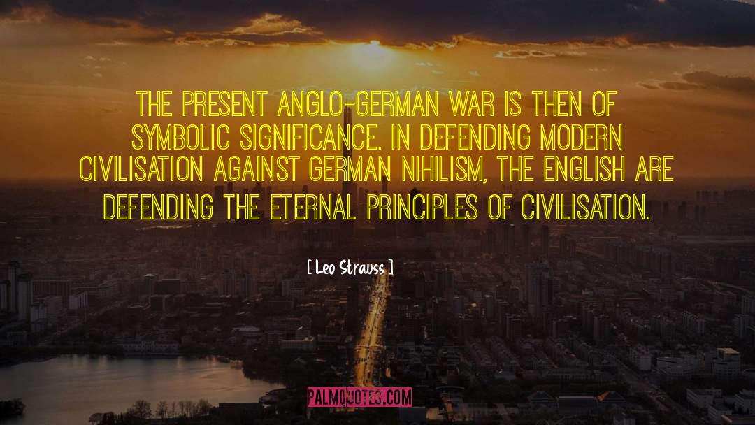 German Poet quotes by Leo Strauss