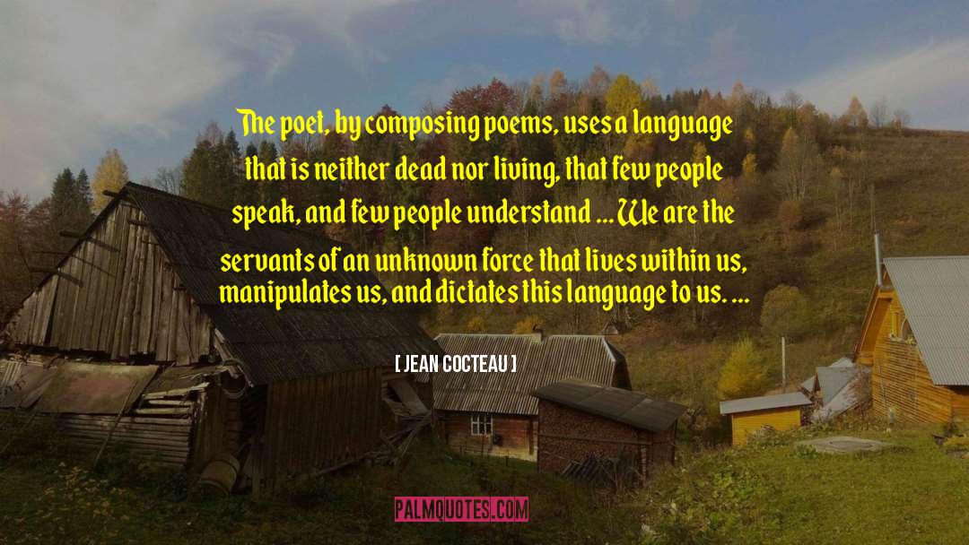 German Poet quotes by Jean Cocteau
