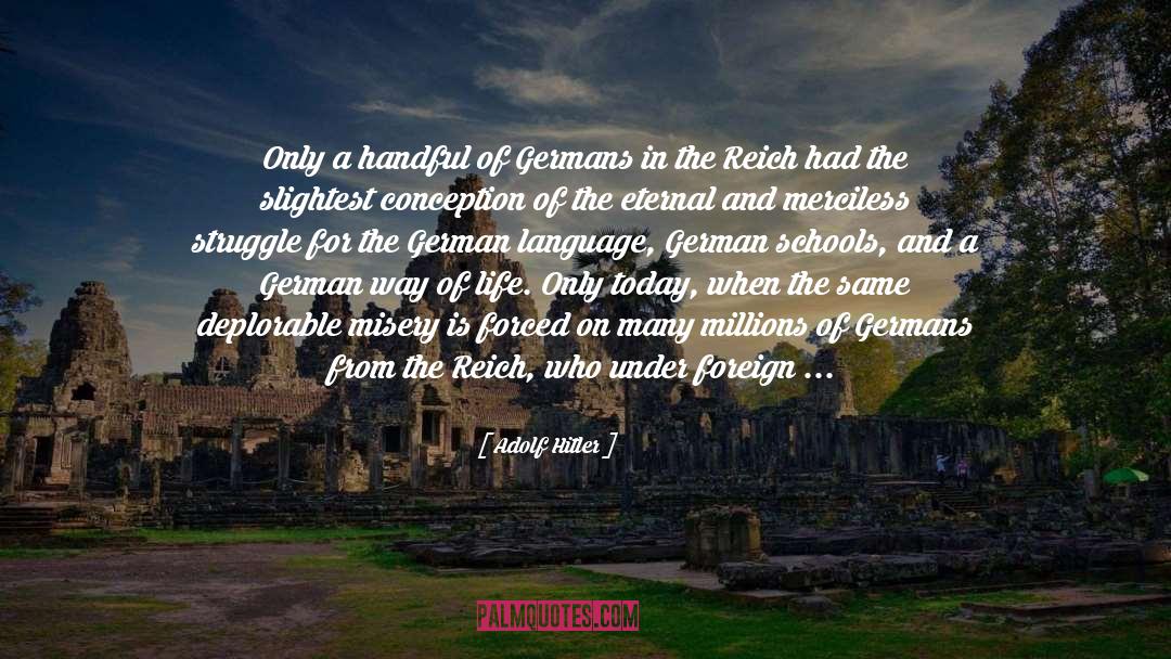 German quotes by Adolf Hitler