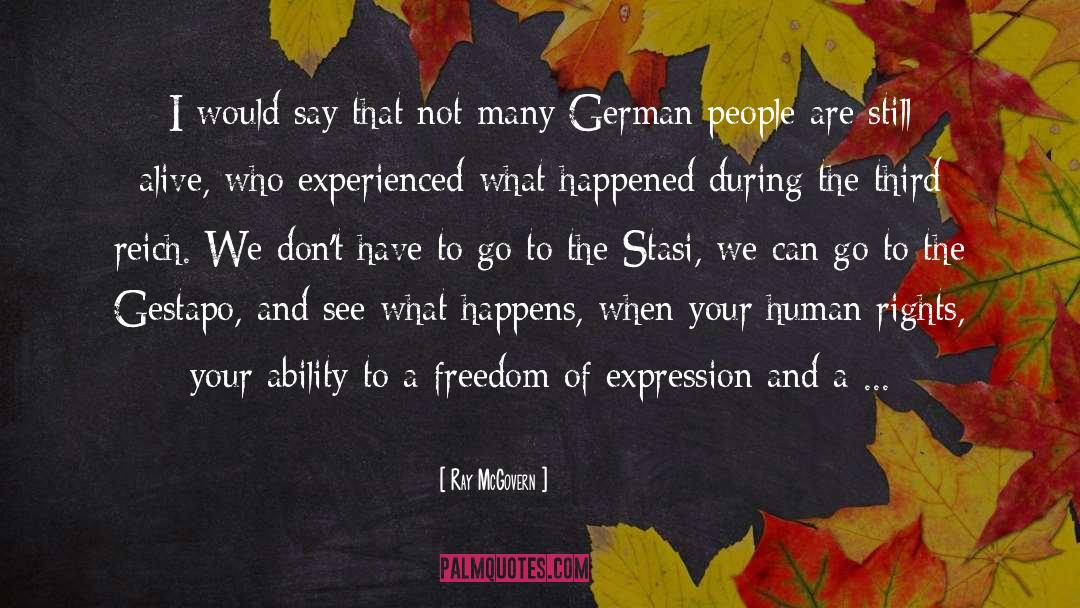 German quotes by Ray McGovern