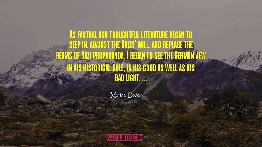 German Reunification quotes by Martha Dodd