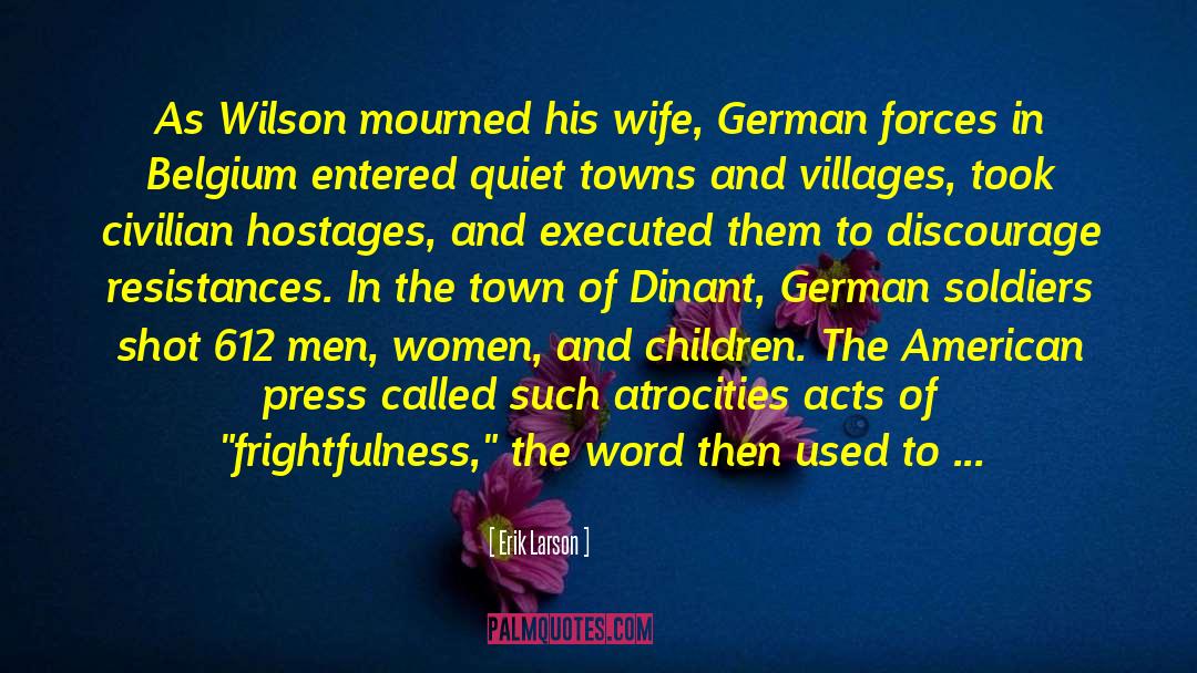 German Reunification quotes by Erik Larson