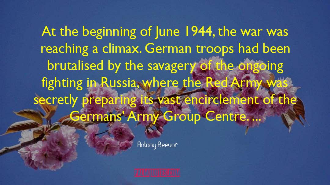 German Reunification quotes by Antony Beevor