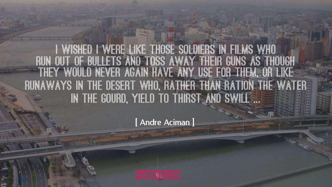 German Soldiers quotes by Andre Aciman