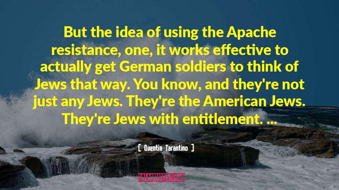 German Soldiers quotes by Quentin Tarantino