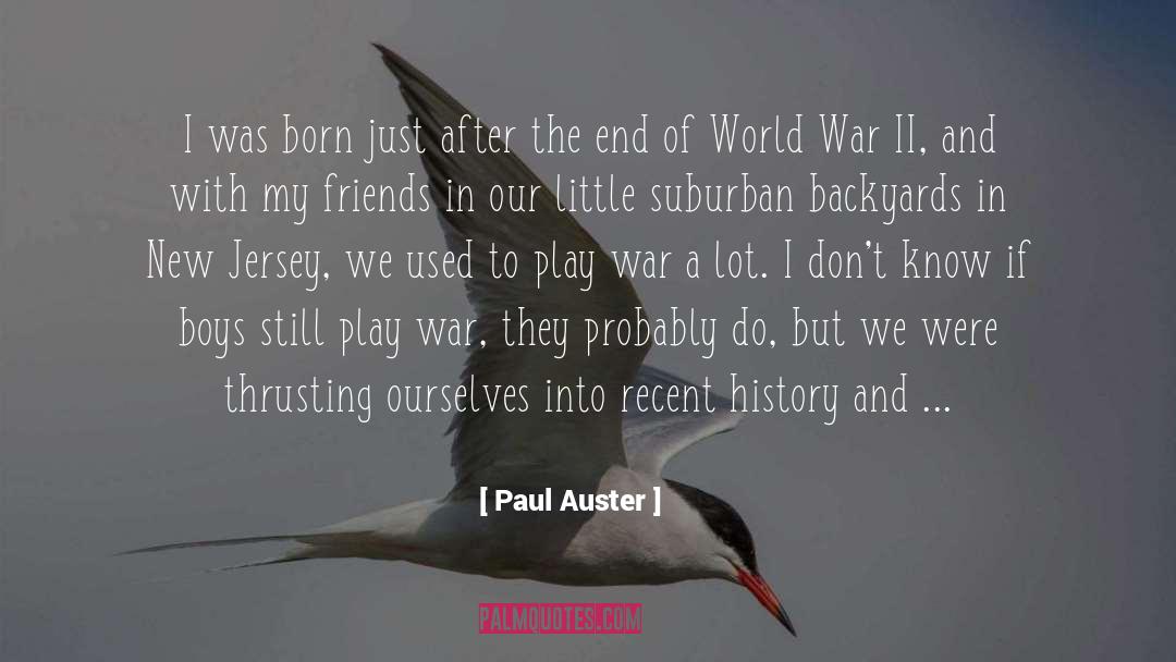 Germans In World War Ii quotes by Paul Auster