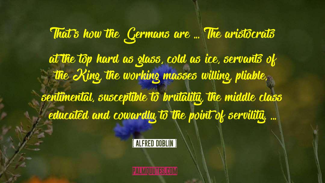 Germans quotes by Alfred Doblin