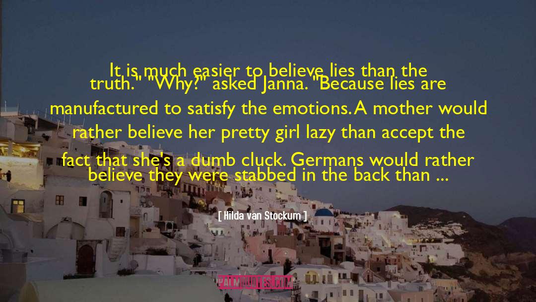 Germans quotes by Hilda Van Stockum