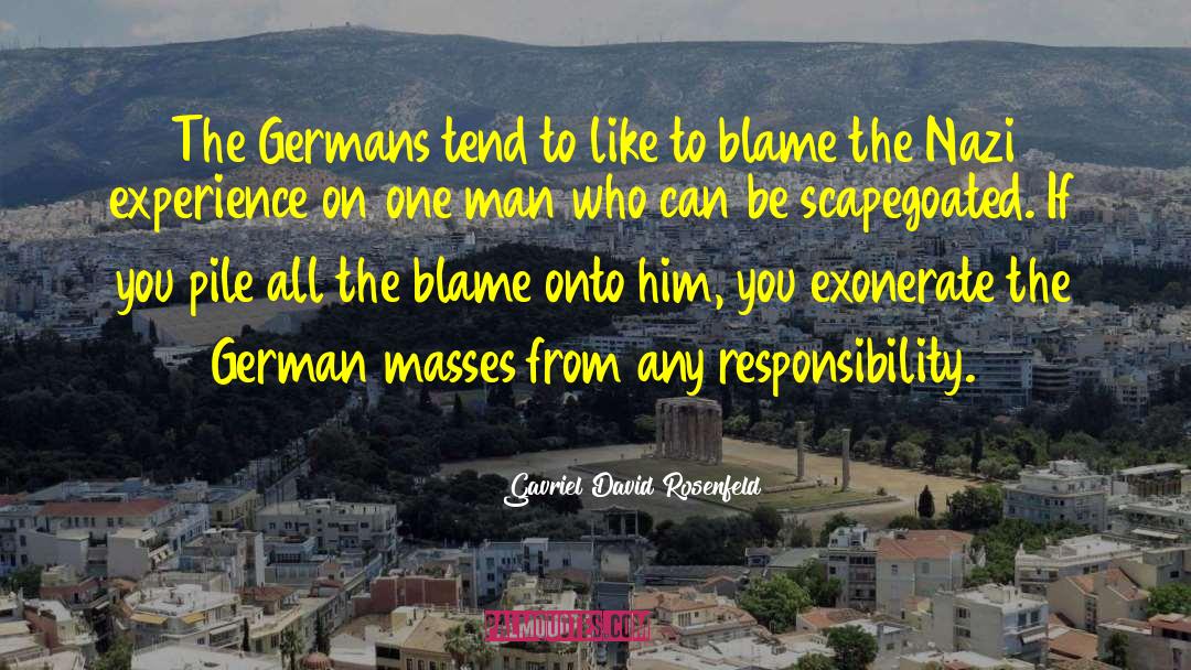 Germans quotes by Gavriel David Rosenfeld