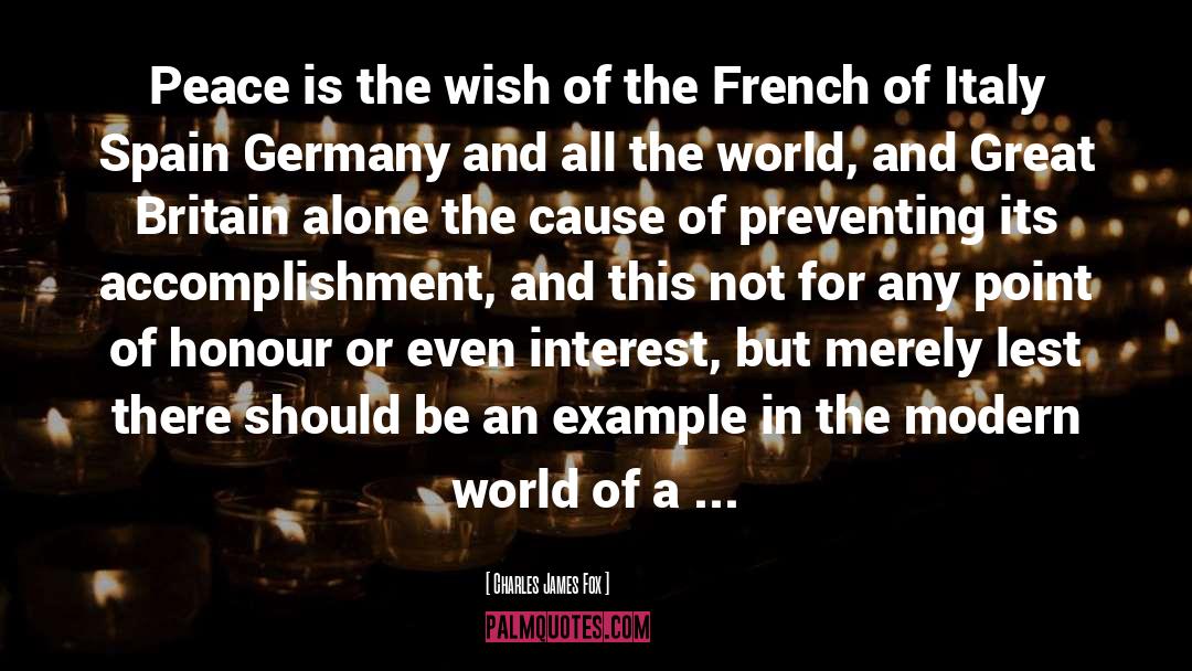 Germany quotes by Charles James Fox