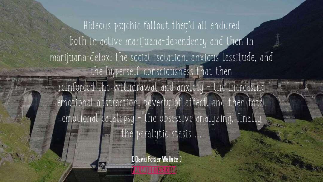 Germinate Marijuana quotes by David Foster Wallace
