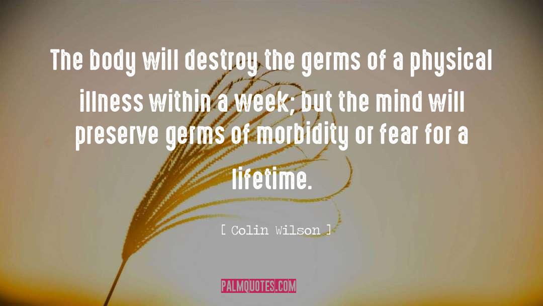 Germs quotes by Colin Wilson