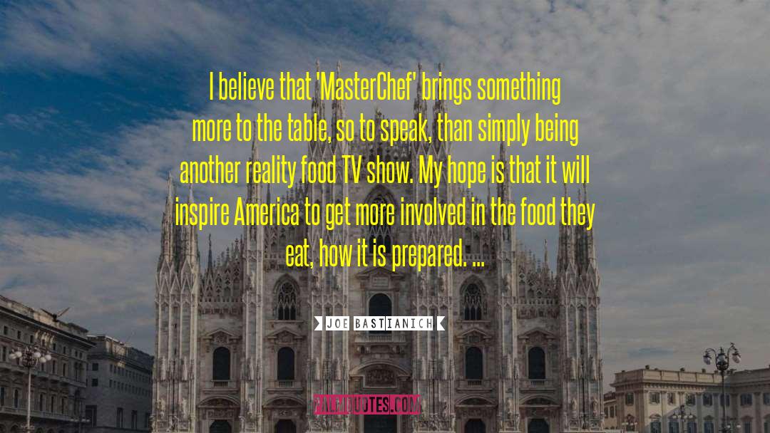 Gerron Masterchef quotes by Joe Bastianich