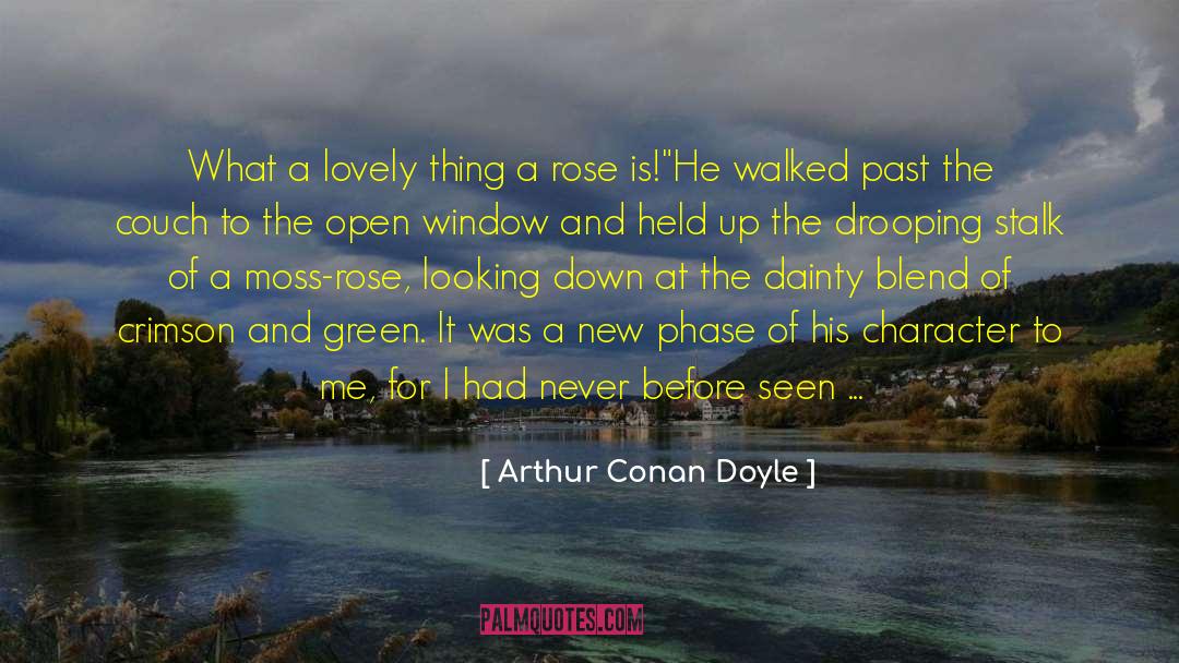 Gerron Moss quotes by Arthur Conan Doyle
