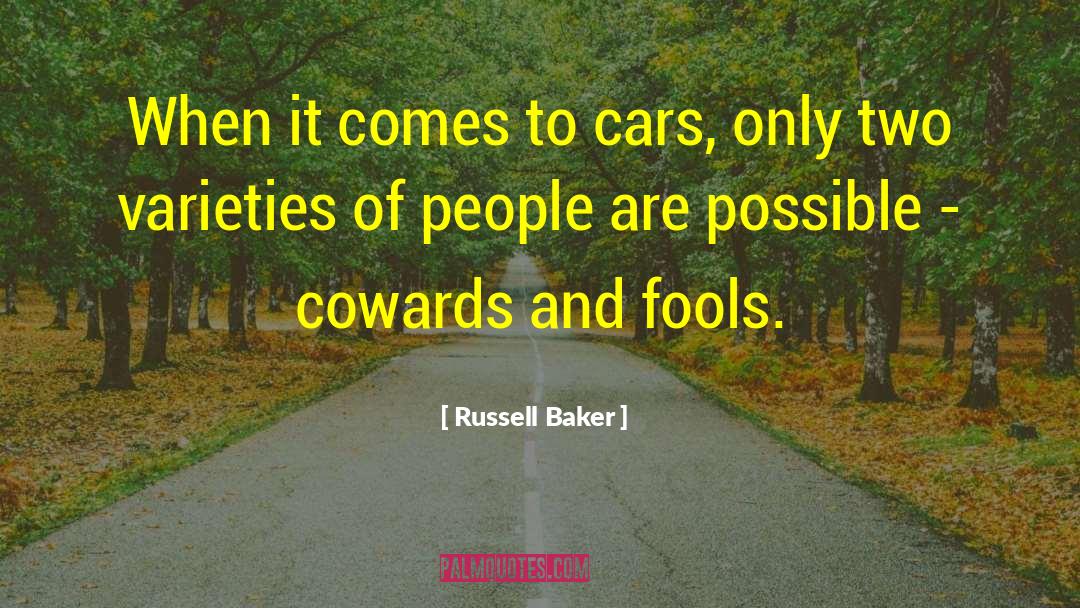 Gerrys Used Cars quotes by Russell Baker