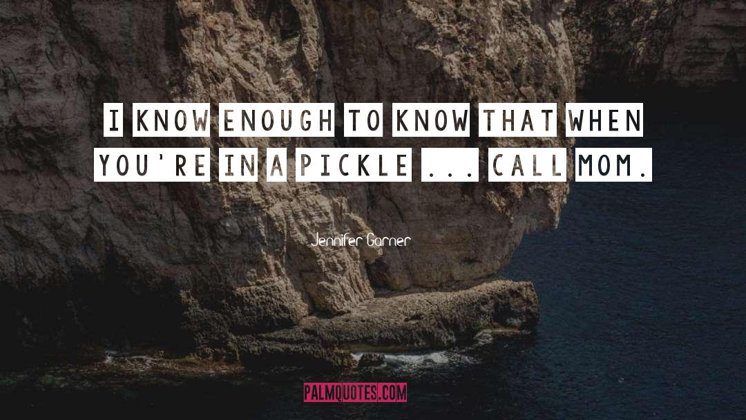 Gerwin Pickles quotes by Jennifer Garner