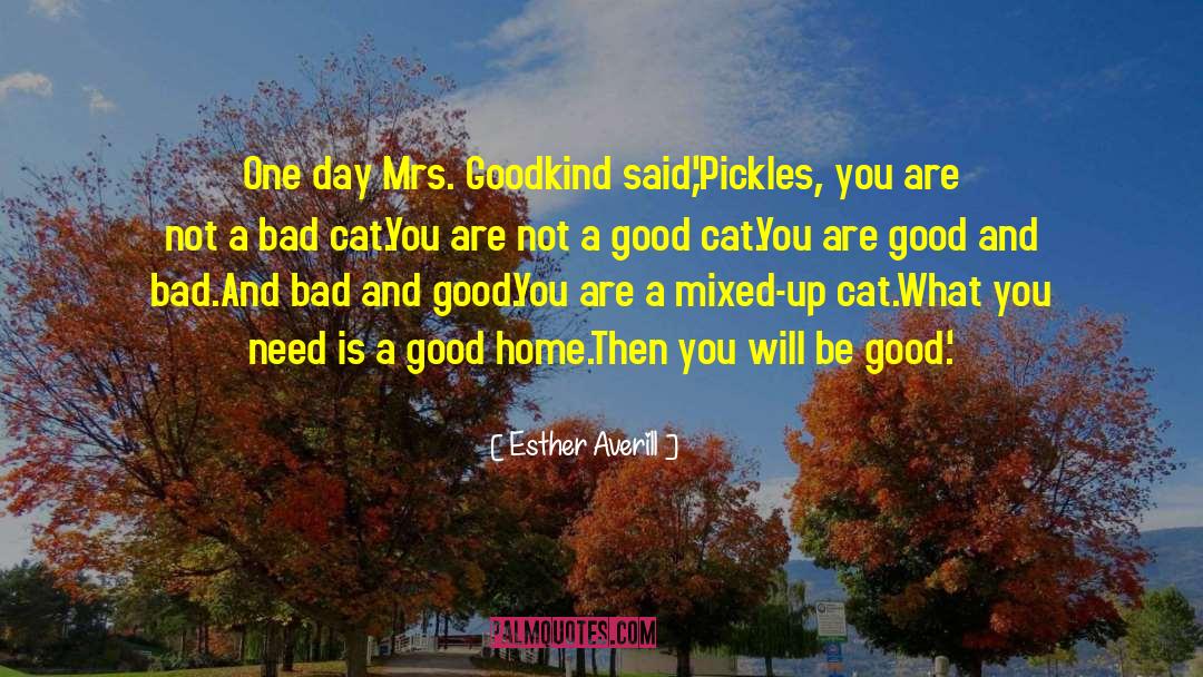 Gerwin Pickles quotes by Esther Averill