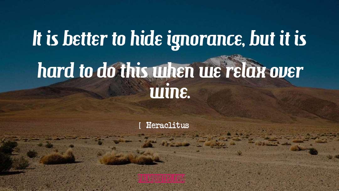 Geschickt Wine quotes by Heraclitus
