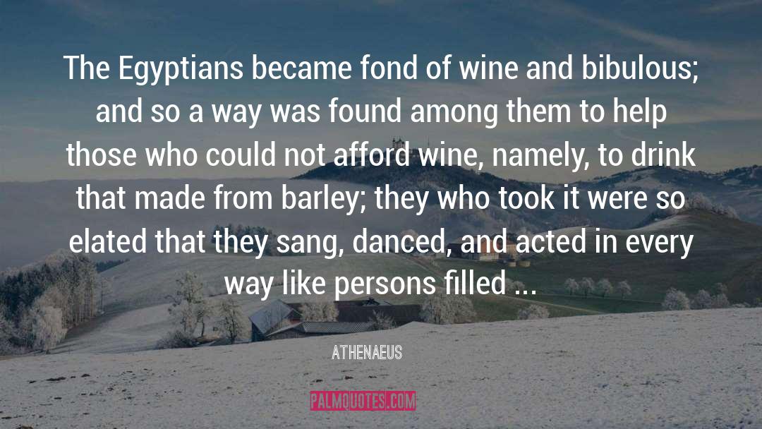 Geschickt Wine quotes by Athenaeus