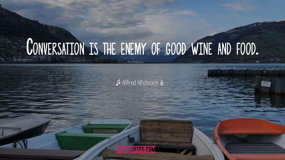 Geschickt Wine quotes by Alfred Hitchcock