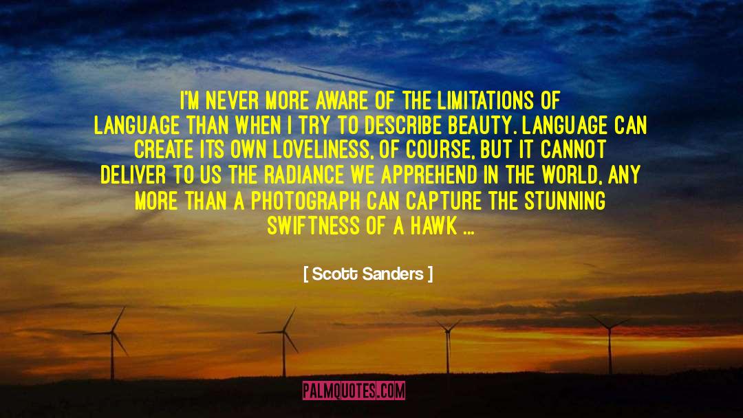 Gesturing quotes by Scott Sanders