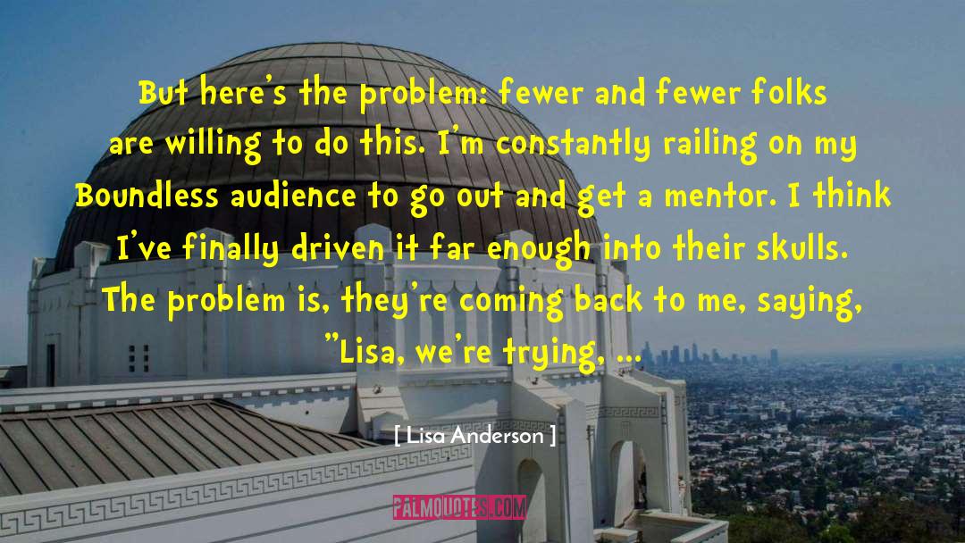 Get A Mentor quotes by Lisa Anderson