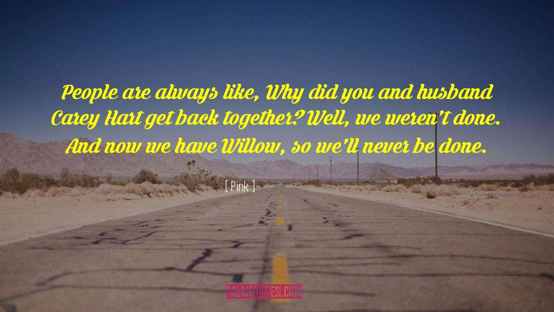 Get Back Together quotes by Pink