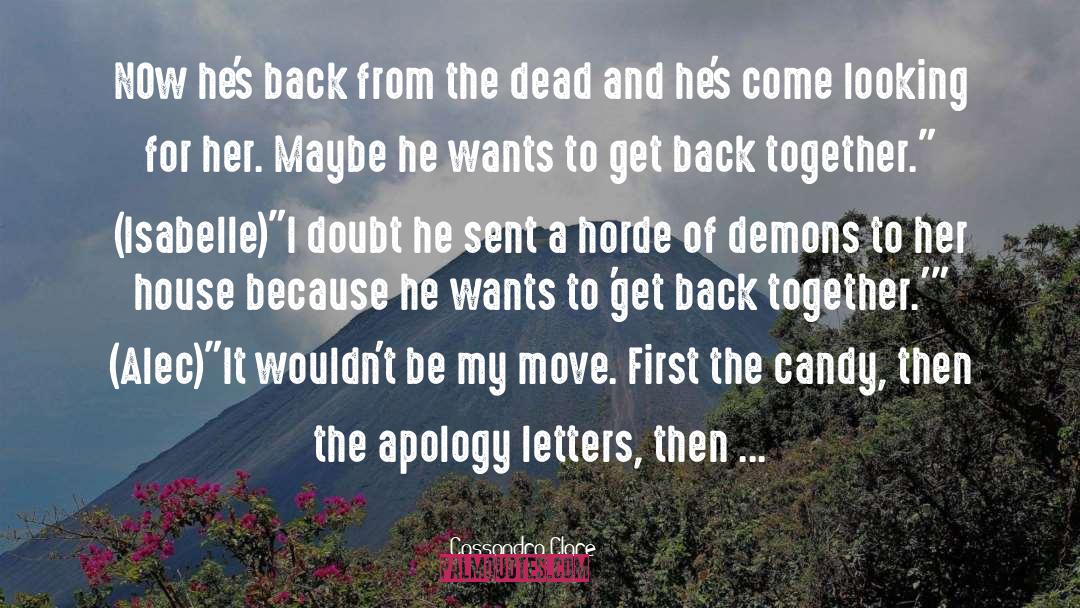 Get Back Together quotes by Cassandra Clare