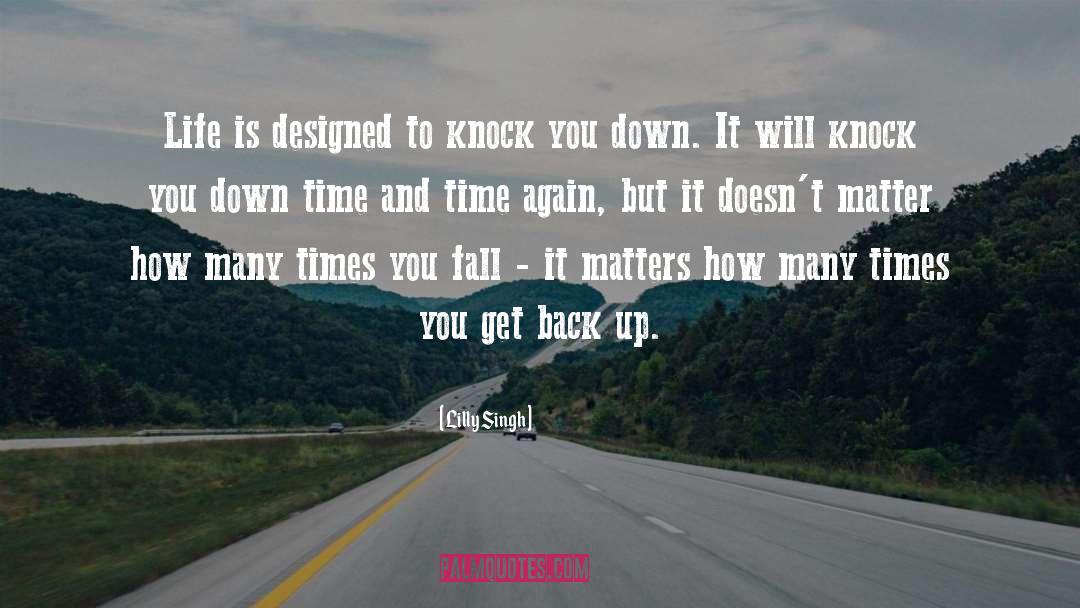 Get Back Up quotes by Lilly Singh