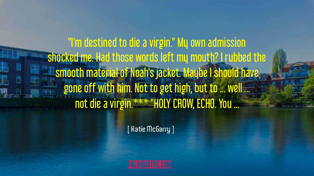 Get High quotes by Katie McGarry