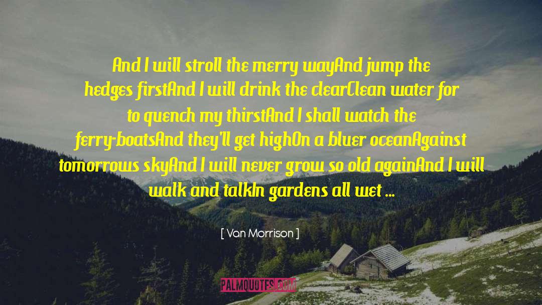 Get High quotes by Van Morrison