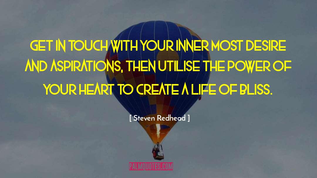 Get In Touch With quotes by Steven Redhead