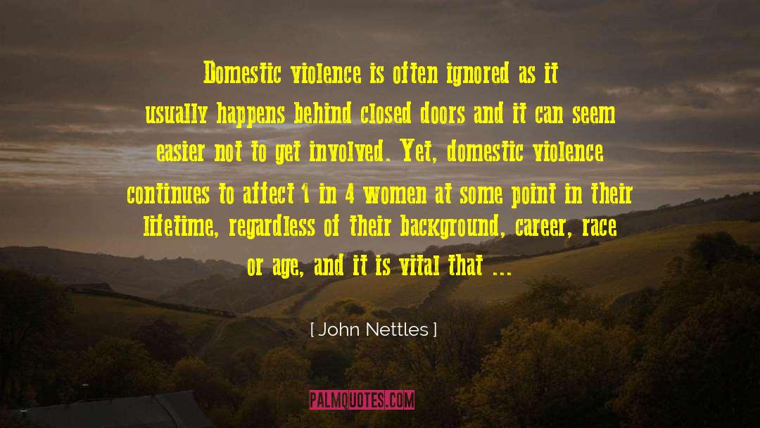 Get Involved quotes by John Nettles