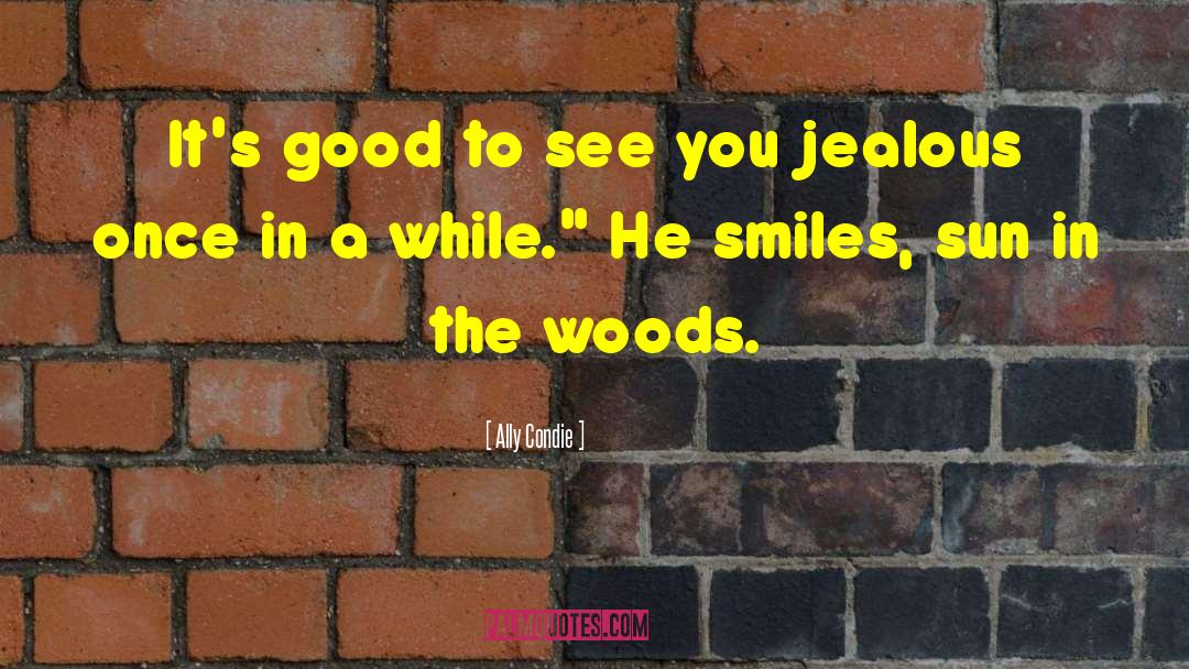 Get Jealous quotes by Ally Condie