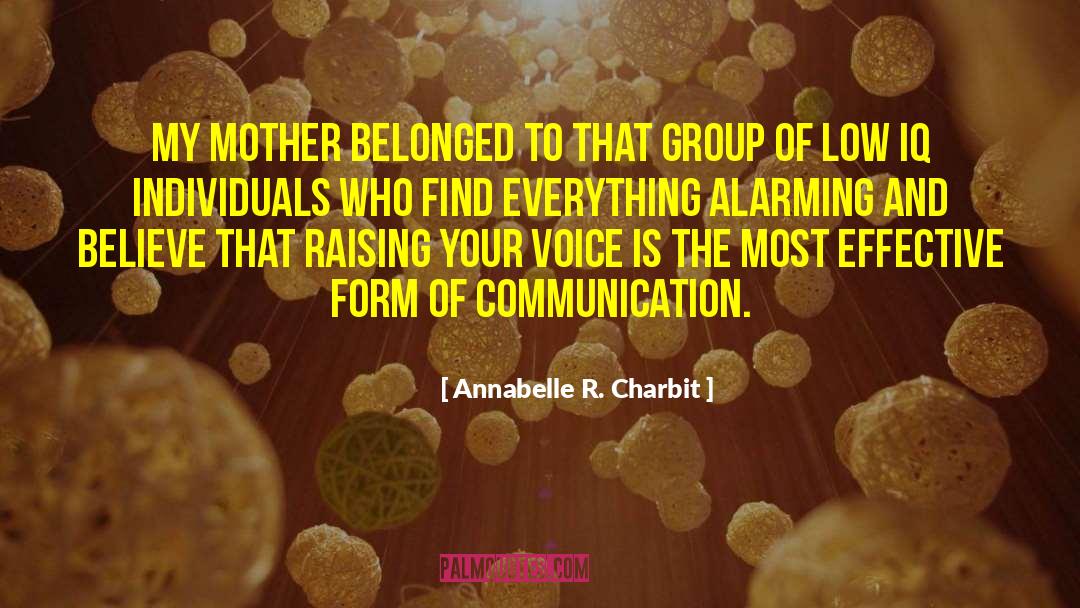 Get Low quotes by Annabelle R. Charbit