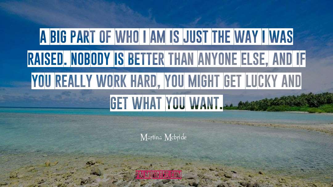 Get Lucky quotes by Martina Mcbride