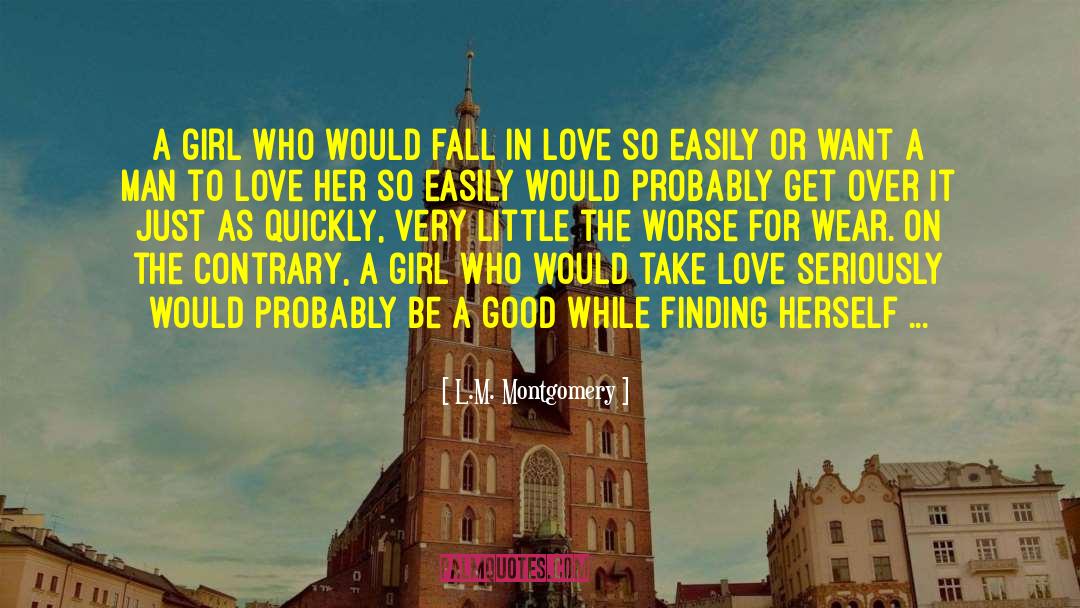 Get Over It quotes by L.M. Montgomery