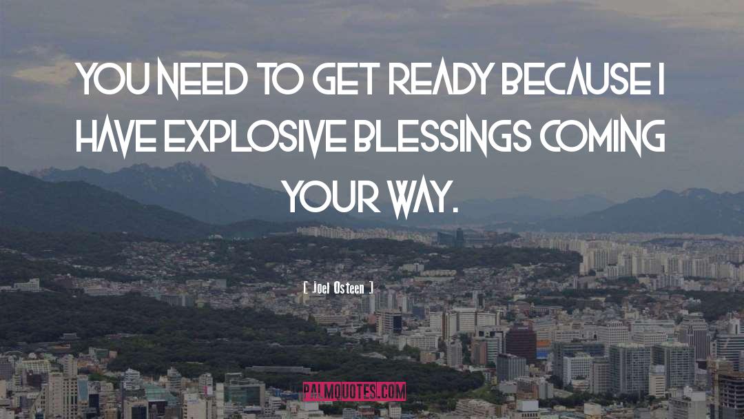 Get Ready quotes by Joel Osteen