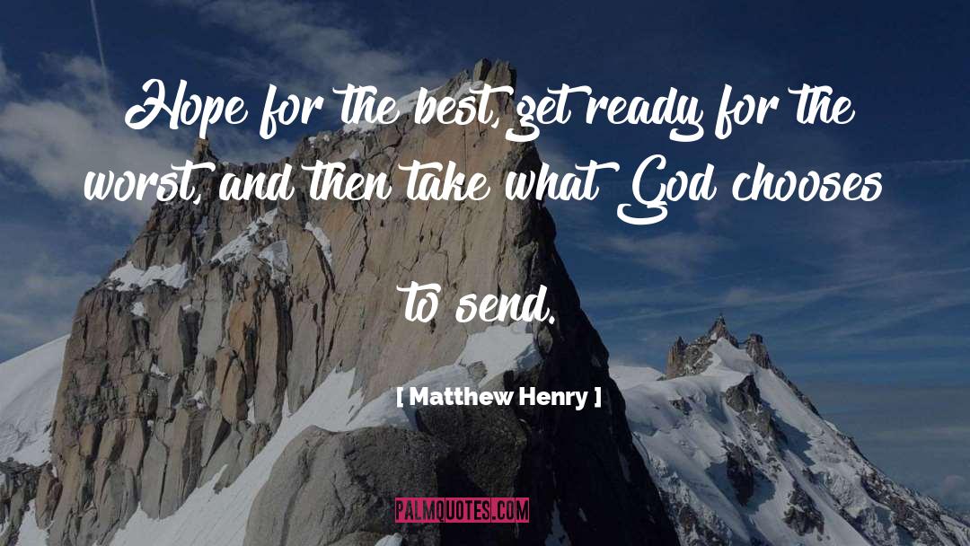 Get Ready quotes by Matthew Henry