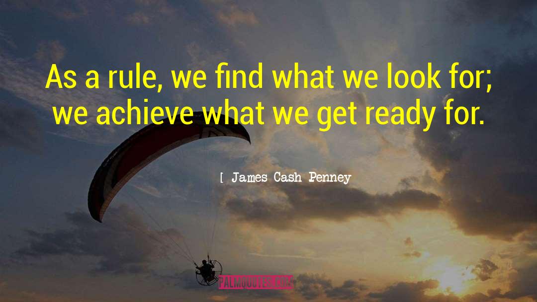 Get Ready quotes by James Cash Penney