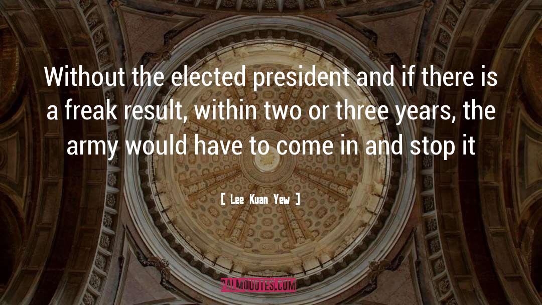 Get Results quotes by Lee Kuan Yew