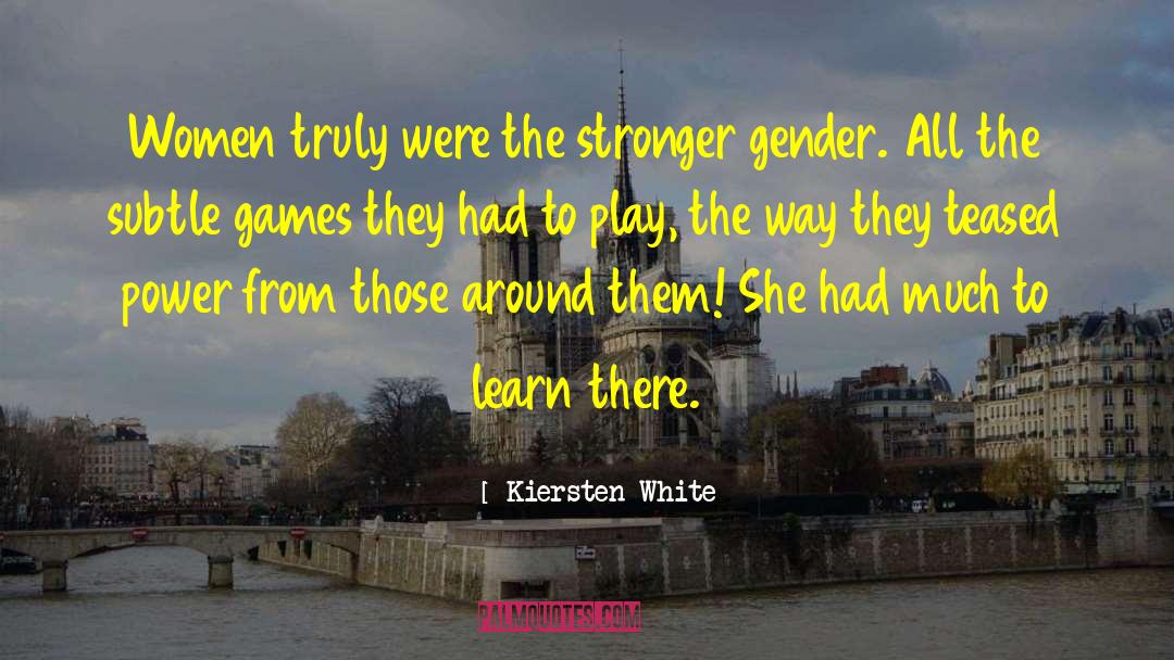 Get Stronger quotes by Kiersten White