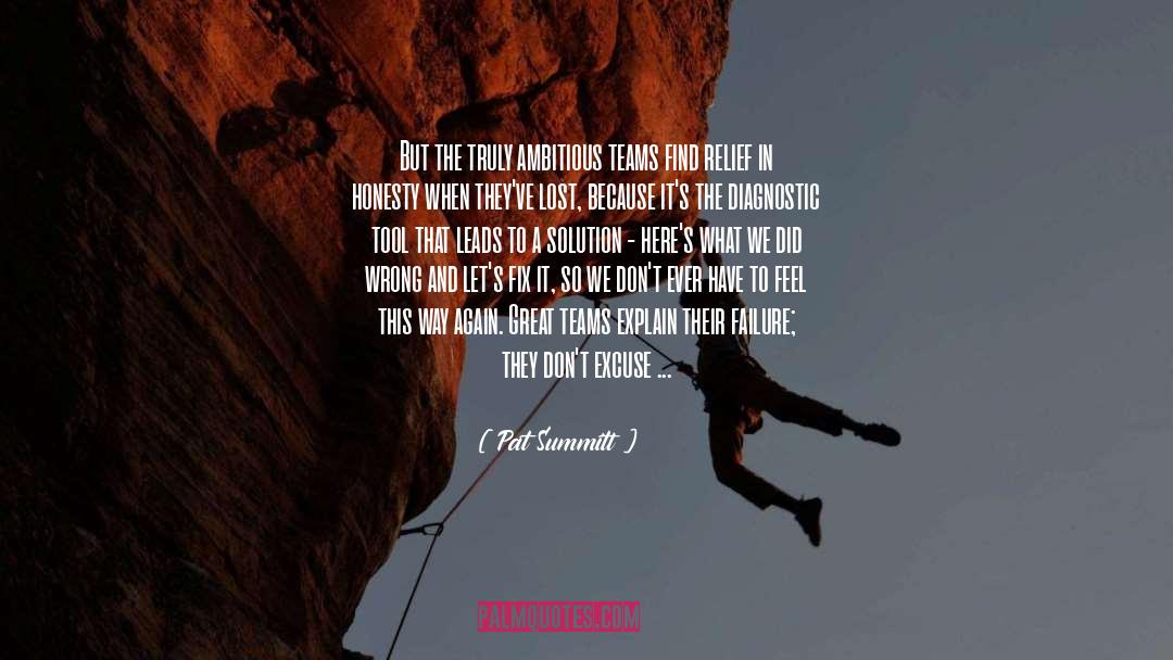 Get Stronger quotes by Pat Summitt