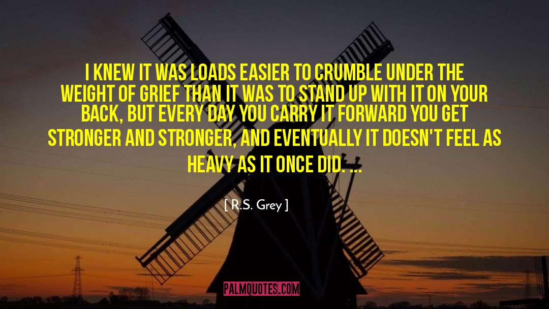 Get Stronger quotes by R.S. Grey