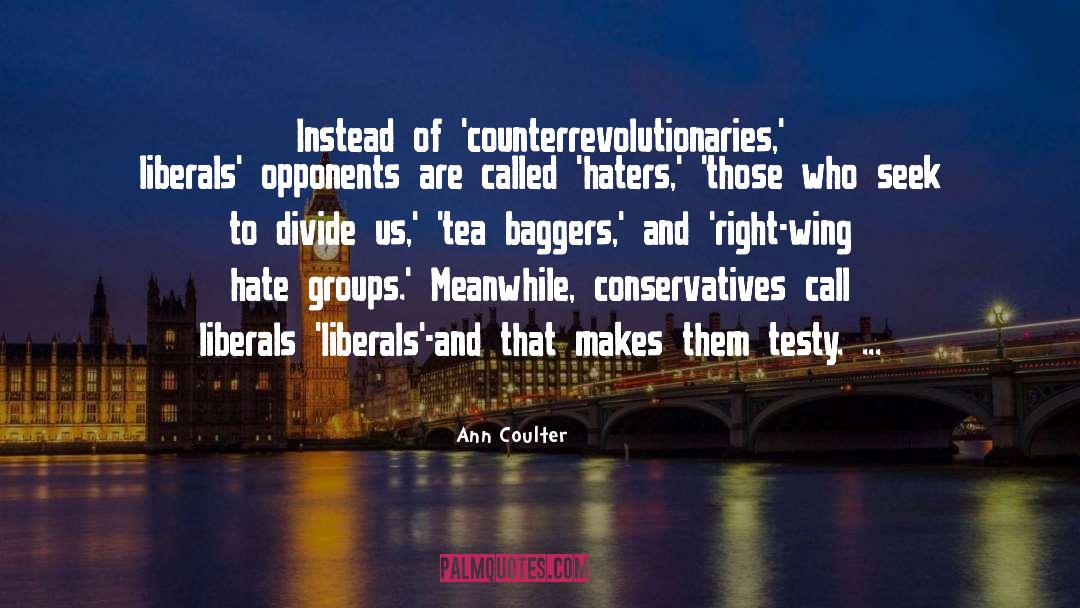 Get Testy quotes by Ann Coulter